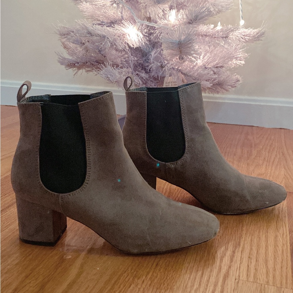 Express Suede Booties